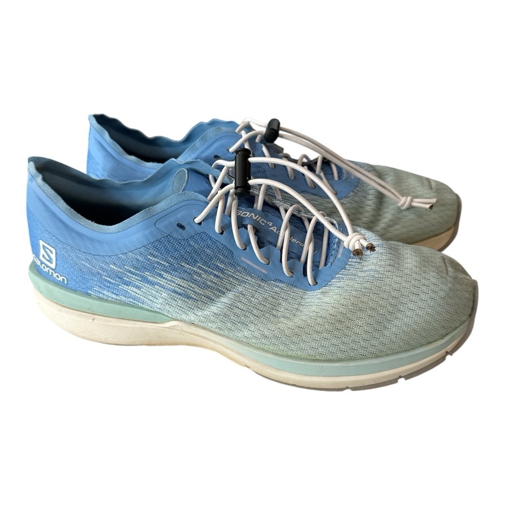 Salomon Sonic 4 Accelerate Running Shoes Women's‎ 9 Blue Atheisure Sports
